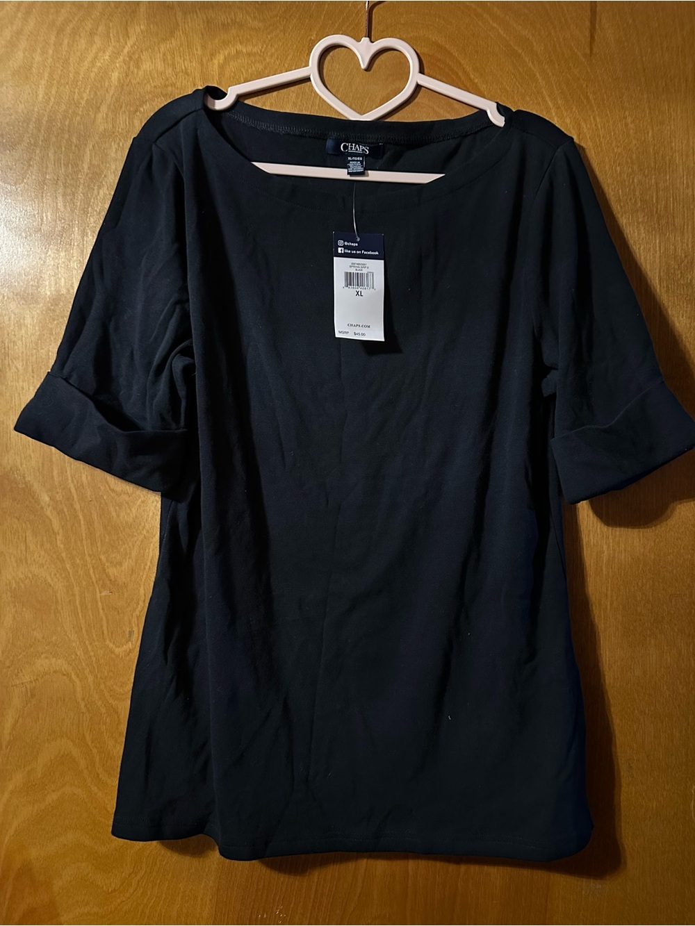 Chaps Women’s Boatneck Top